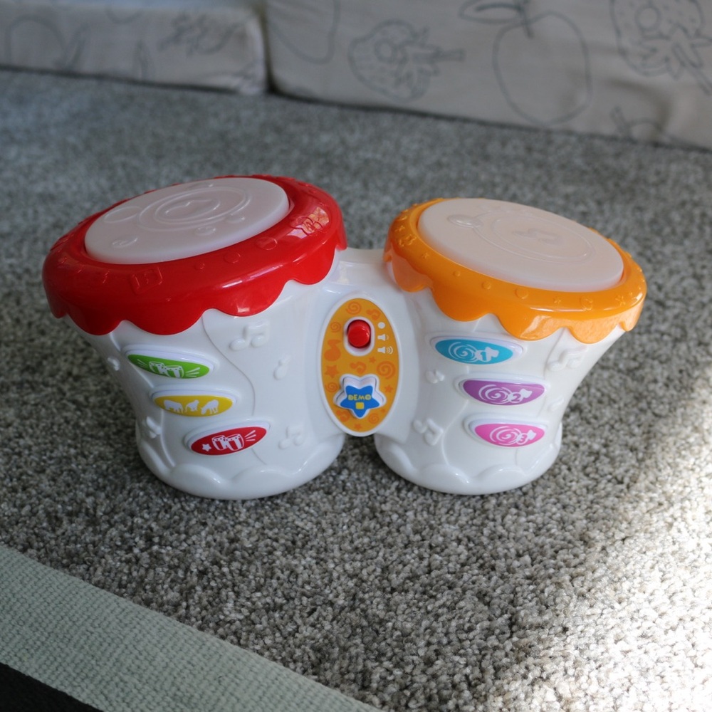Fat Brain Toys Bongo Drums